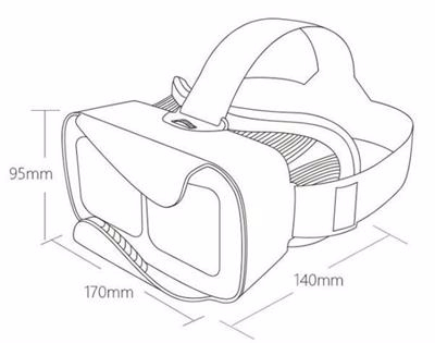 VR眼镜对尺寸要求不高