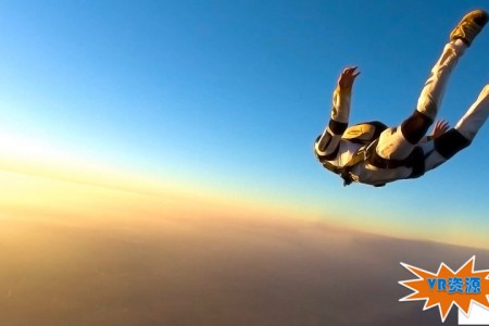 迪拜塔翼装跳伞 74MB 极限刺激类VR视频
