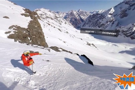 双人双板山顶滑雪下载 80MB 极限刺激类VR视频